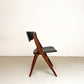 Vier vintage Aska stoelen - Louis van Teeffelen