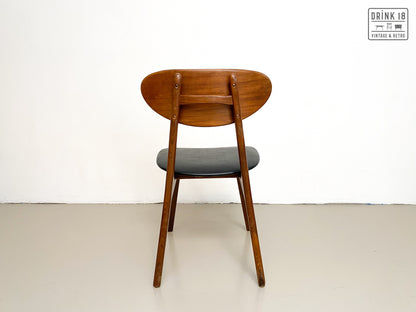 Vier vintage stoelen - Louis van Teeffelen