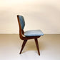 Vier vintage eetkamerstoelen - Louis van Teeffelen