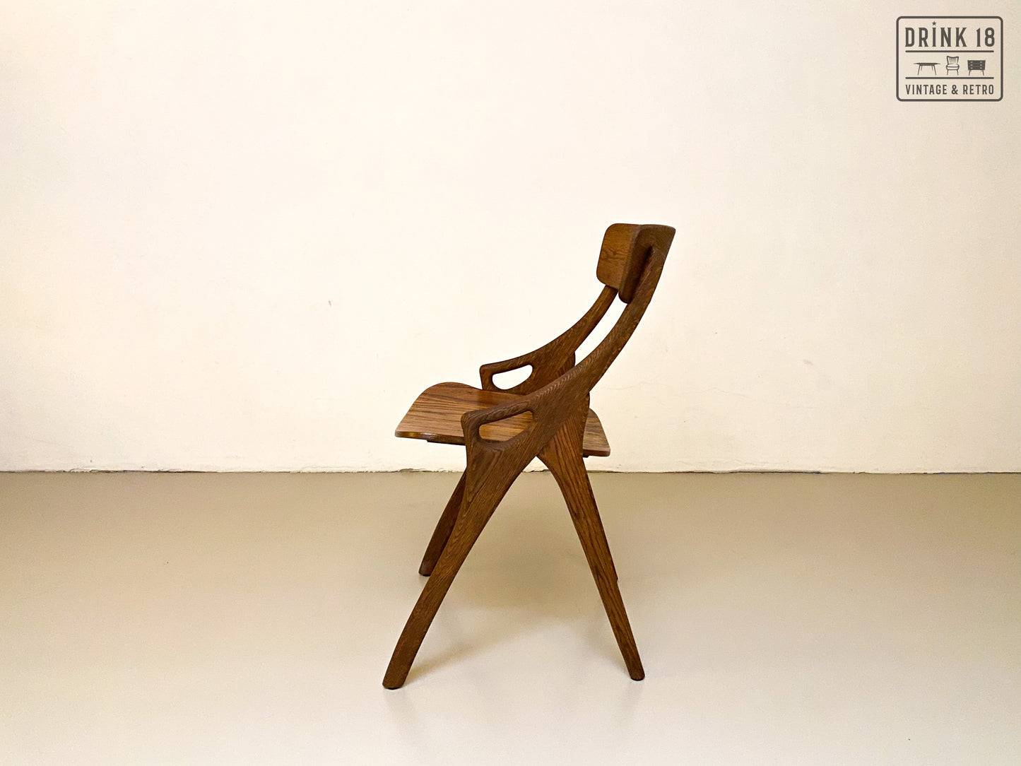 Boomerang XL Bureau met stoel - Louis van Teeffelen