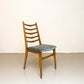 Vintage - Zes eetkamerstoelen