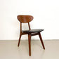 Vier vintage stoelen - Louis van Teeffelen