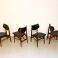 Zes vintage Hamar stoelen - Louis van Teeffelen