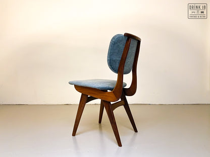 Vier vintage eetkamerstoelen - Louis van Teeffelen