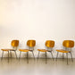 Set van vier Eetkamerstoelen - Gispen 116