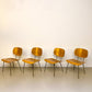 Set van vier Eetkamerstoelen - Gispen 116