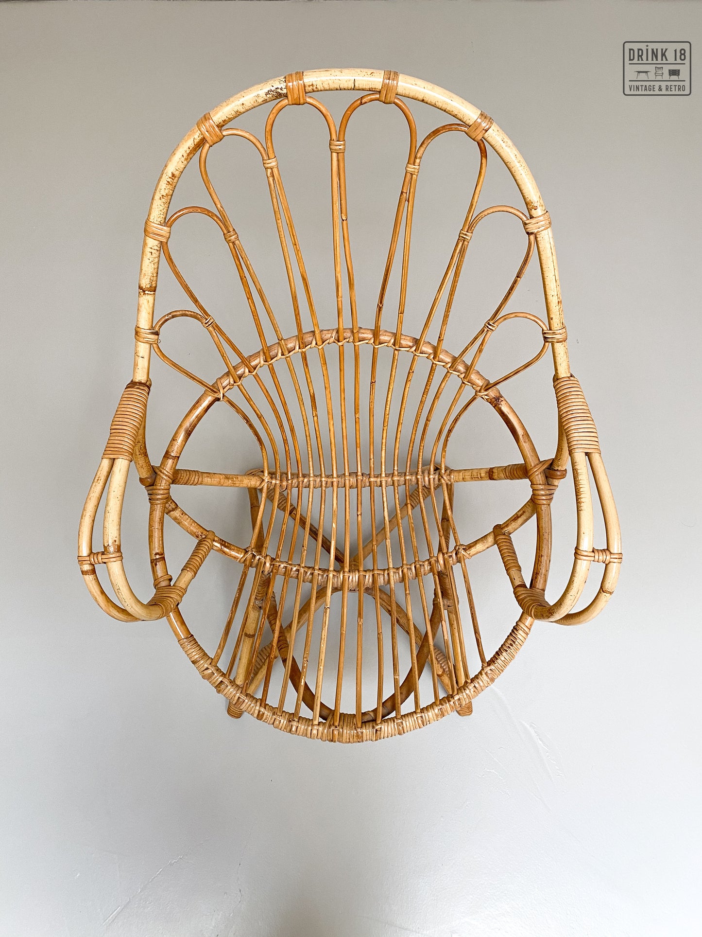 Vintage - Rotan lounge set