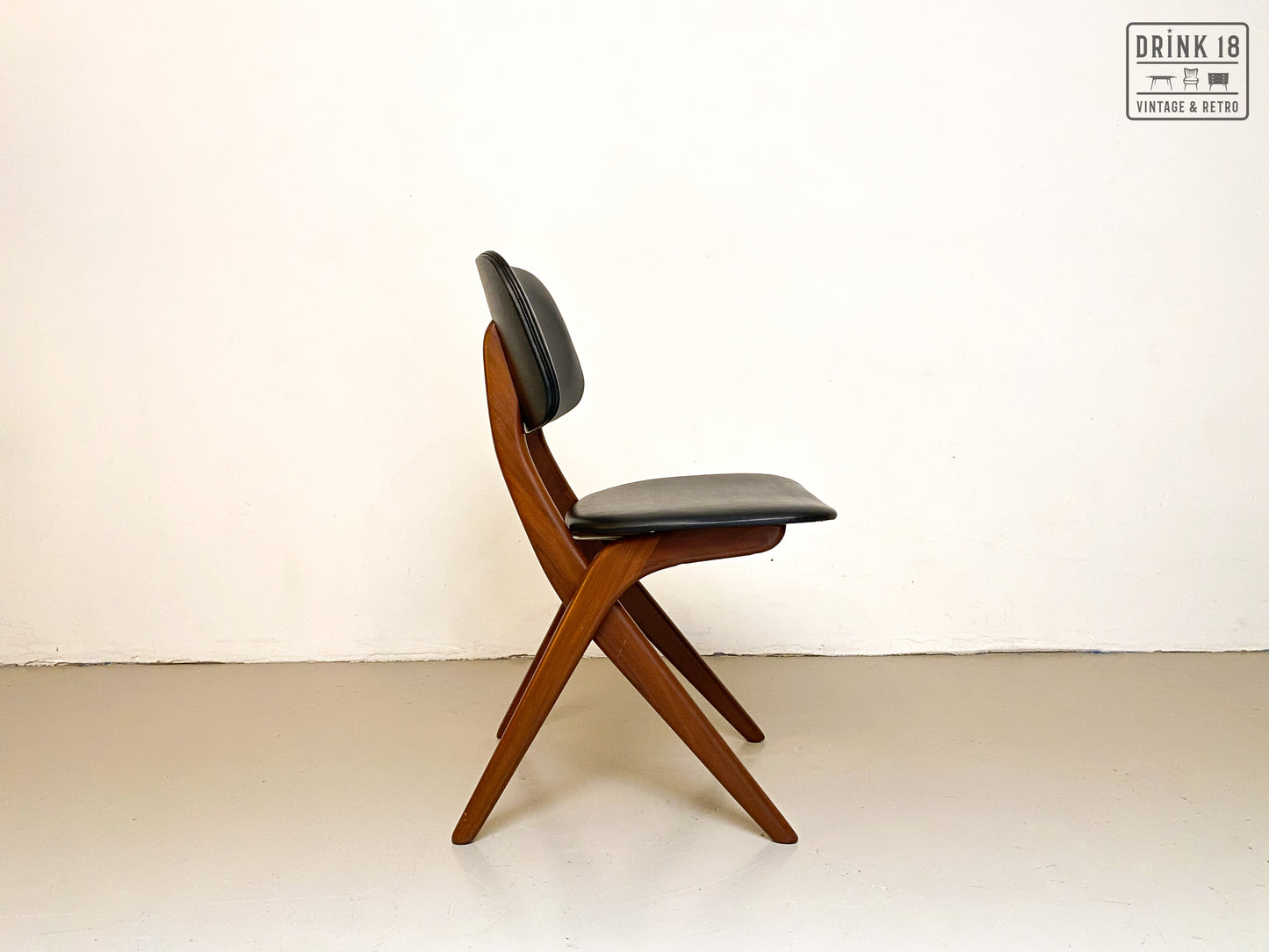 Zes Schaar-serie stoelen - Louis van Teeffelen