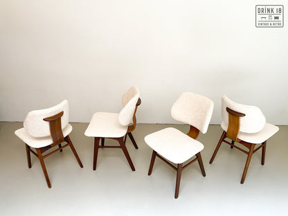 Zes Royal Eetkamerstoelen - Pastoe