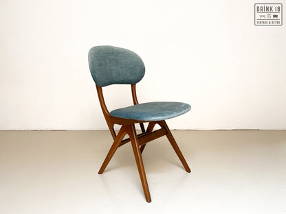 Vier vintage eetkamerstoelen (Eden) - Louis van Teeffelen