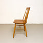 Vintage - Zes Spijlenstoelen