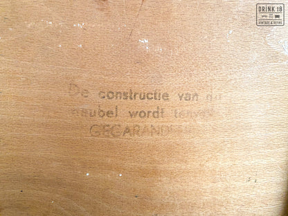 Vier vintage eetkamerstoelen (Eden) - Louis van Teeffelen