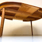 Vintage - Verlengbare ronde eettafel XXL