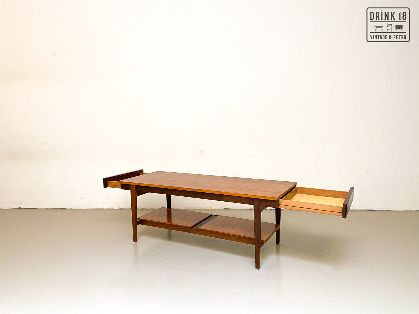 Vintage - Verlengbare Salontafel