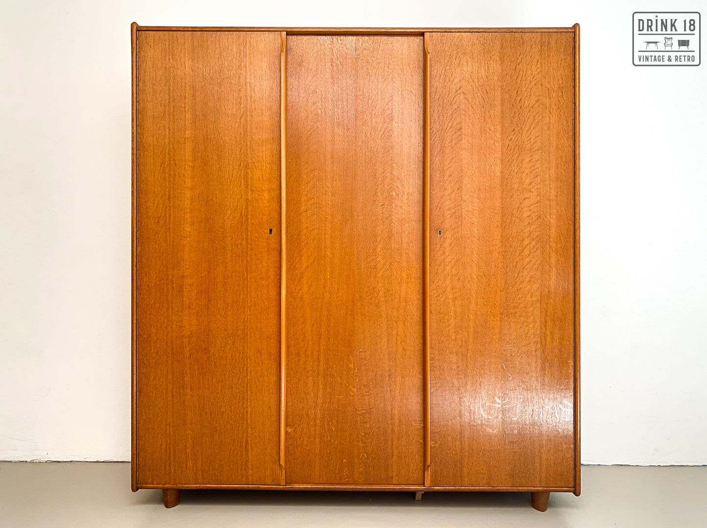 Vintage Kleerkast Eikenserie - Pastoe
