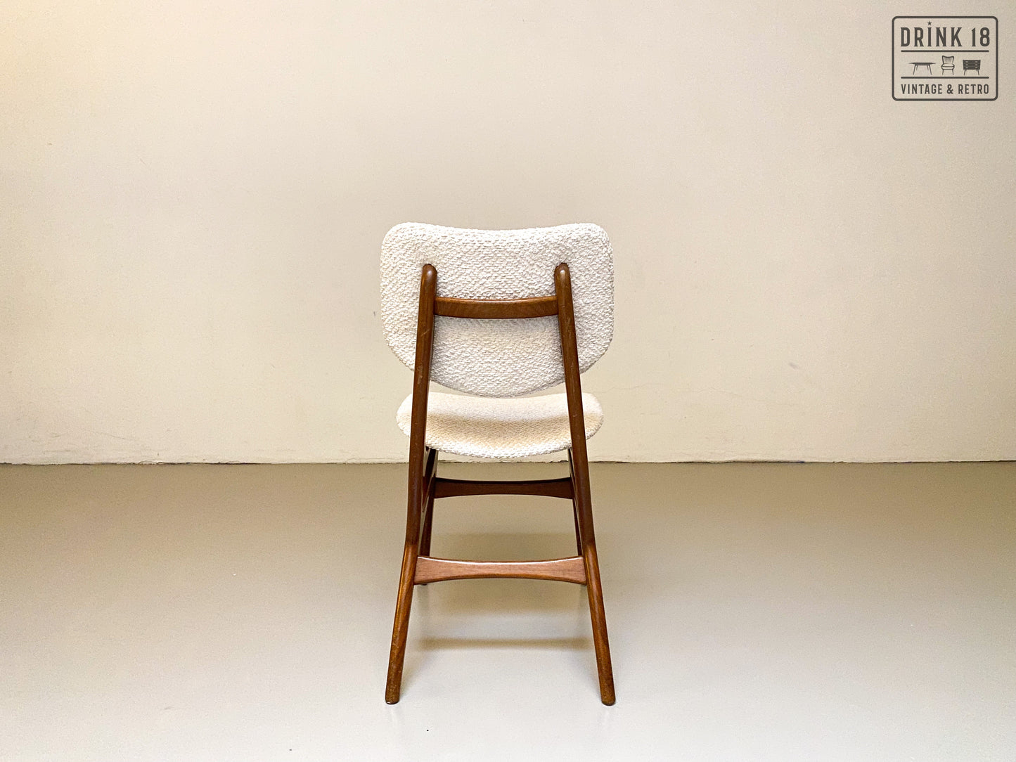 Set van Vier vintage eetkamerstoelen #1 - Pynock Wierden