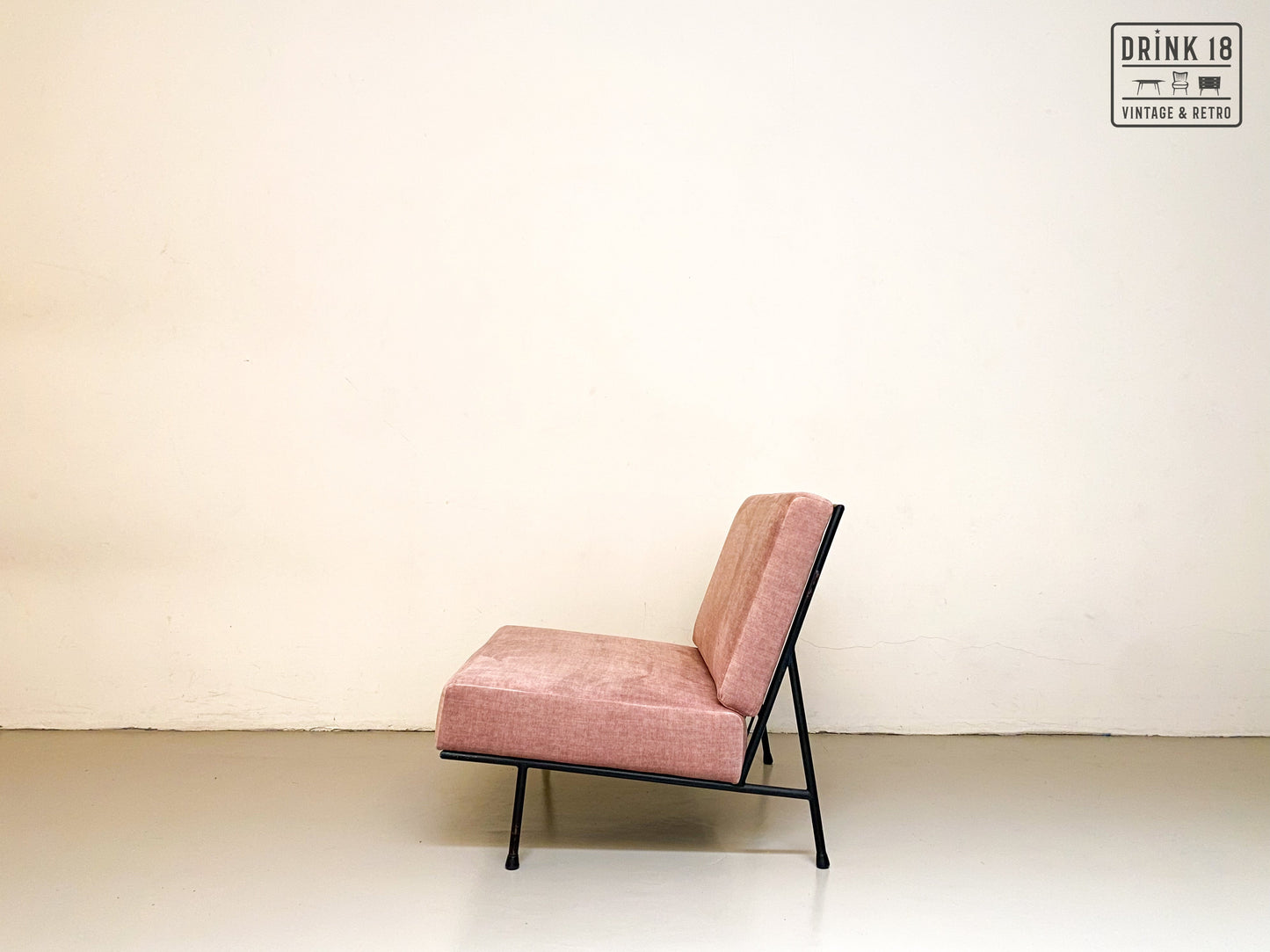 Vintage - Oudroze Easy Chair