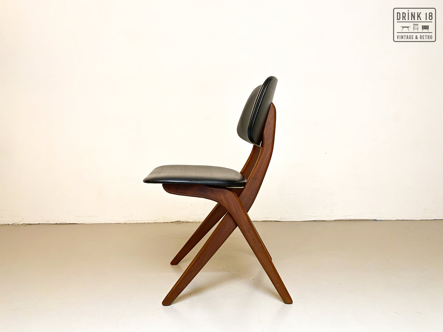 Zes Schaar-serie stoelen - Louis van Teeffelen