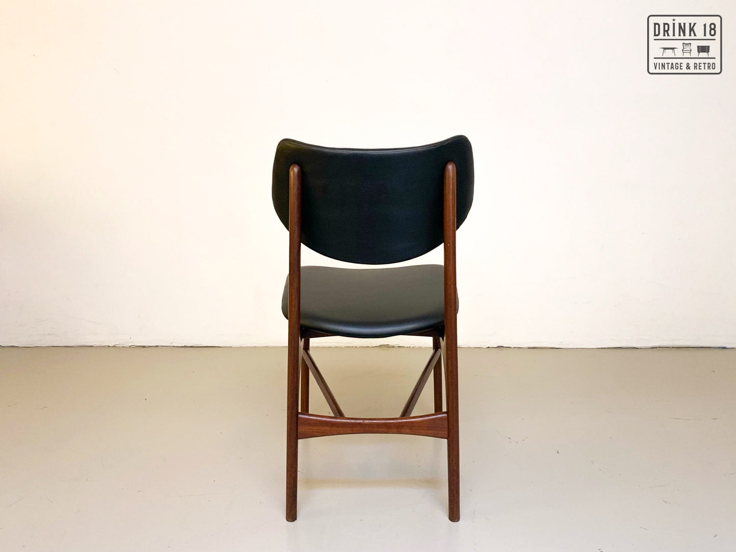 Zes vintage Hamar stoelen - Louis van Teeffelen
