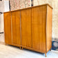 Vintage Deens design - Kleerkast met schuifdeuren