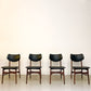 Zes vintage Hamar stoelen - Louis van Teeffelen