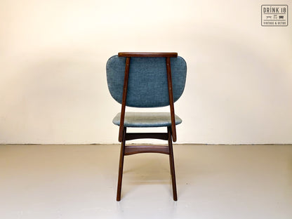 Vier vintage eetkamerstoelen - Louis van Teeffelen
