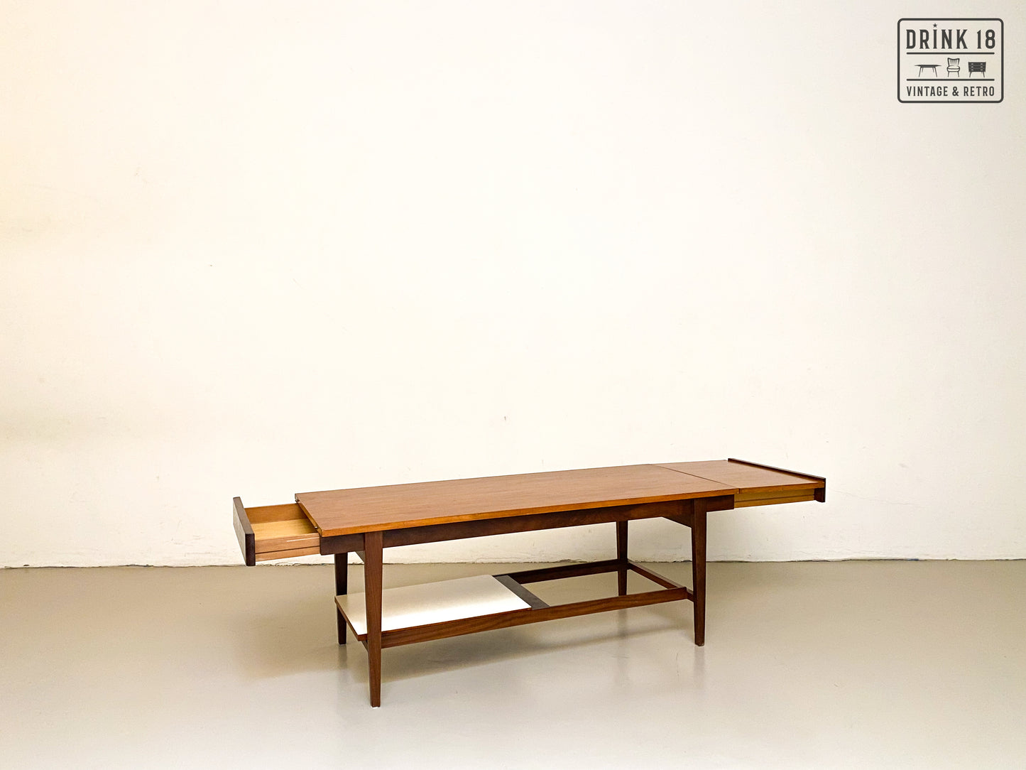 Vintage - Verlengbare Salontafel