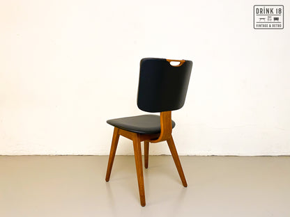 Vintage - Zes Eetkamerstoelen
