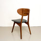 Vier vintage stoelen - Louis van Teeffelen