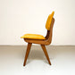 Vier vintage eetkamerstoelen (Sun) - Louis van Teeffelen