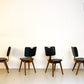 Vintage - Zes Eetkamerstoelen