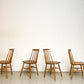 Vintage - Zes Spijlenstoelen
