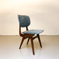 Vier vintage eetkamerstoelen - Louis van Teeffelen