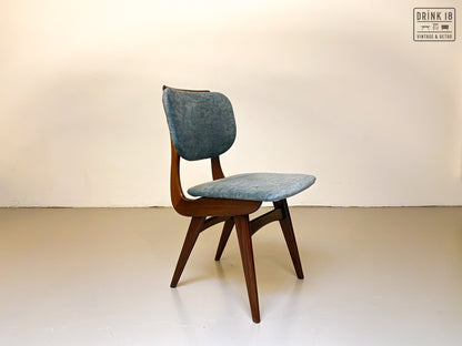 Vier vintage eetkamerstoelen - Louis van Teeffelen
