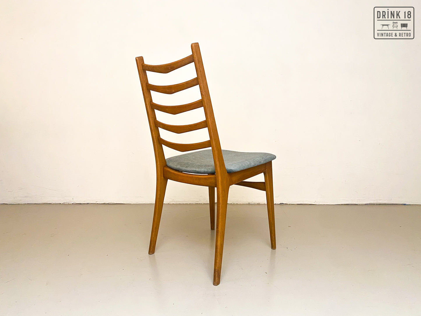 Vintage - Zes eetkamerstoelen