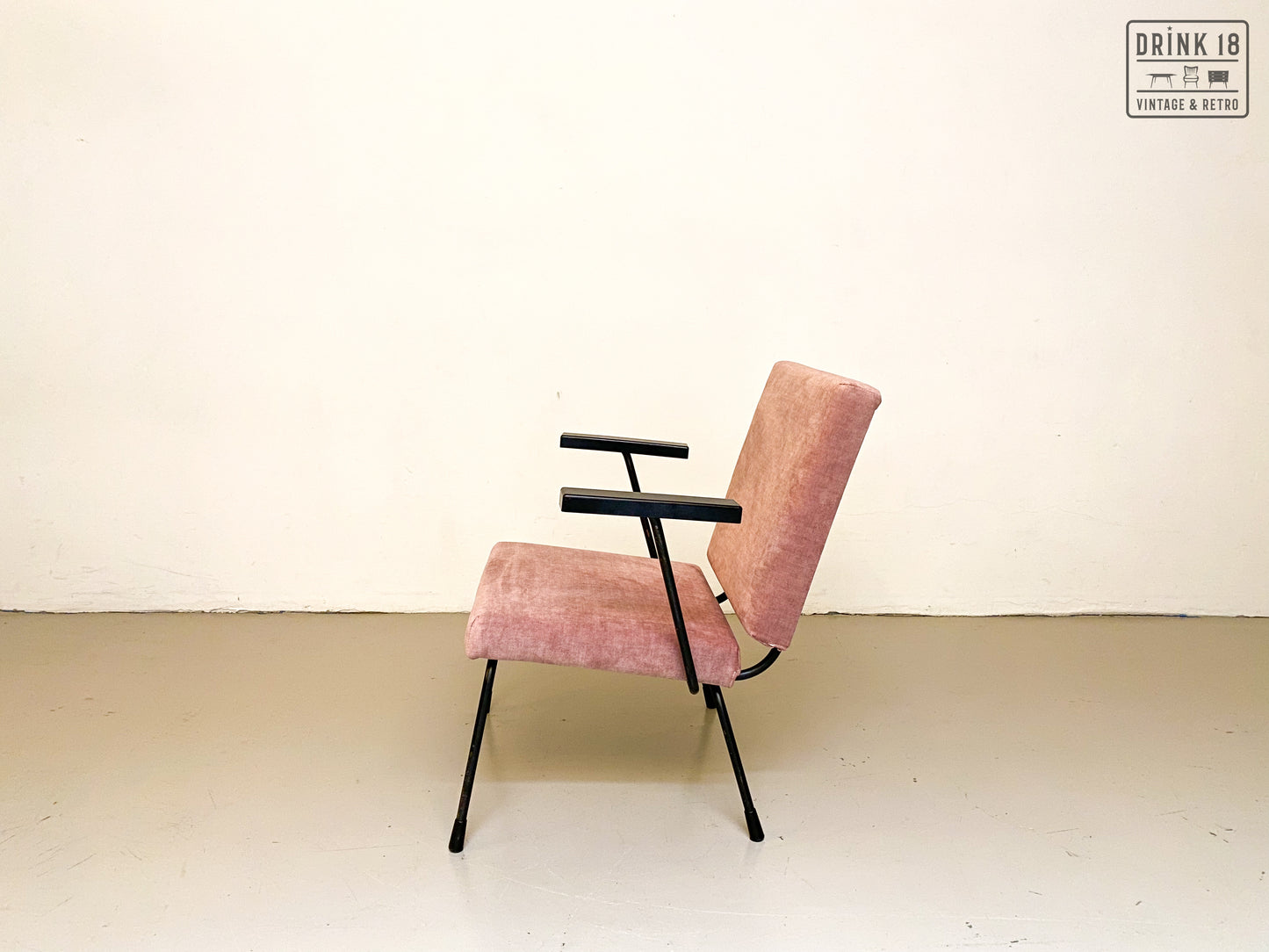 Easy chair 1401 - Gispen door Wim Rietveld