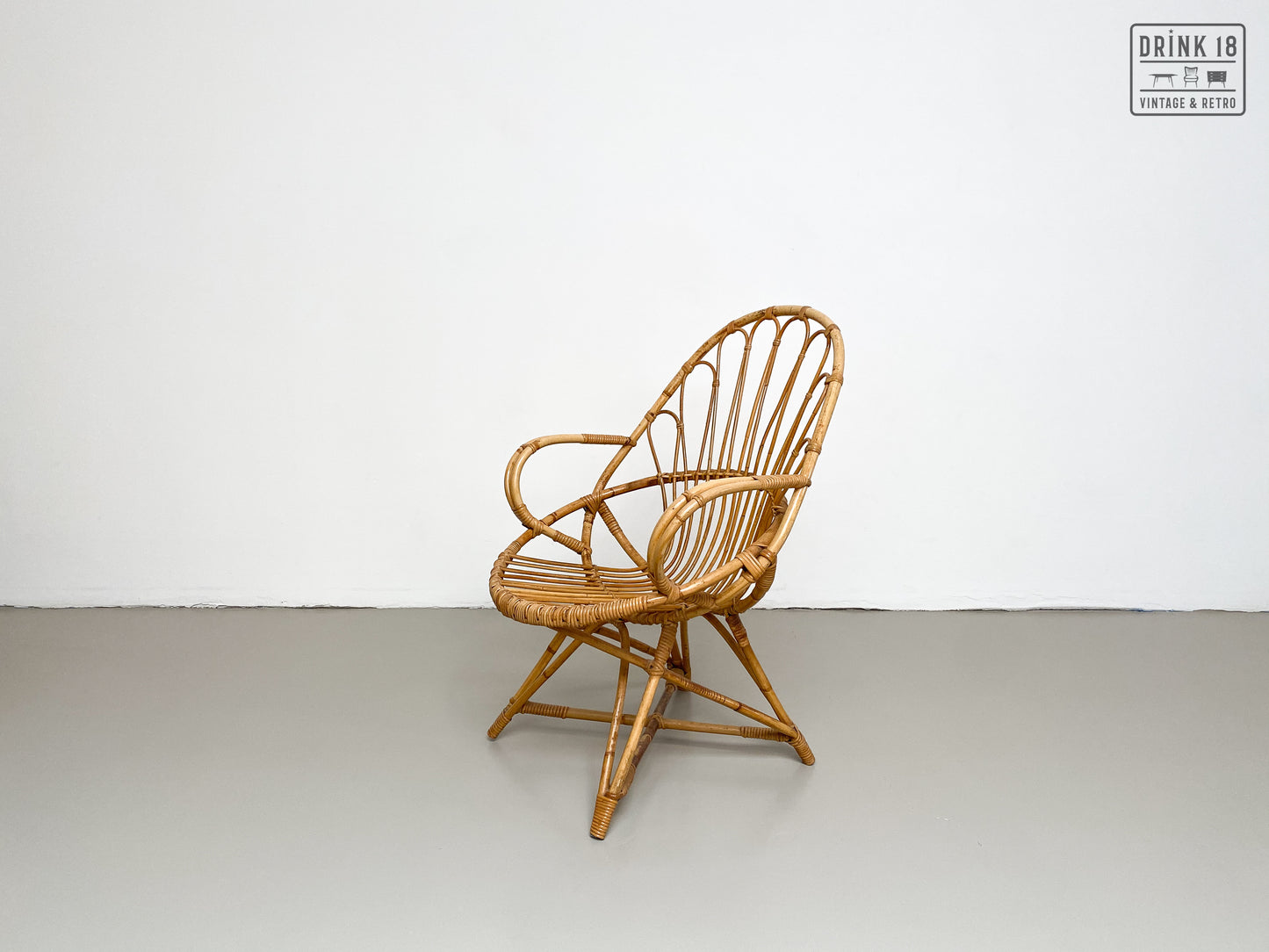 Vintage - Rotan lounge set