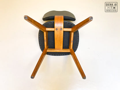 Vintage - Zes Eetkamerstoelen