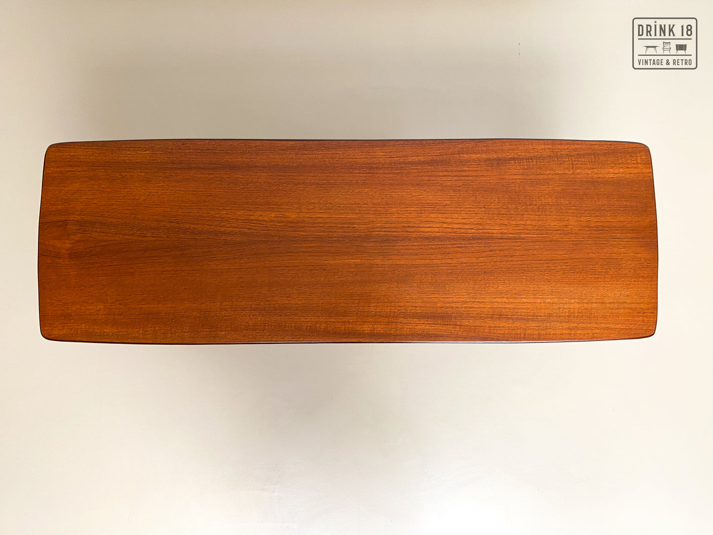 Vintage Rotan Salontafel - Louis van Teeffelen