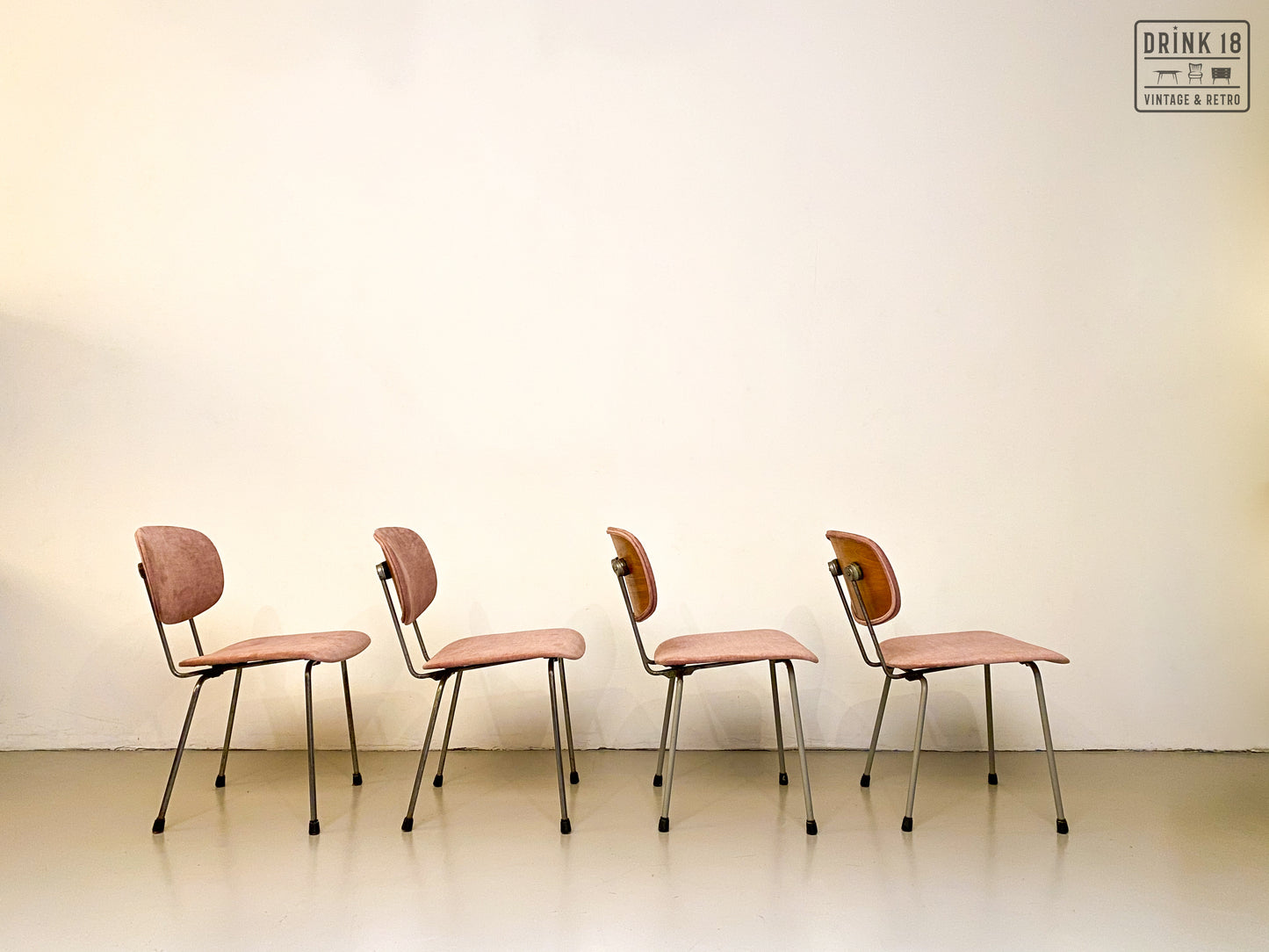 Set van vier stoelen  - Gispen 116