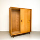 Vintage - Kleerkast met schuifdeuren