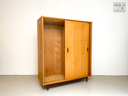 Vintage - Kleerkast met schuifdeuren