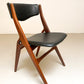Vier vintage Aska stoelen - Louis van Teeffelen