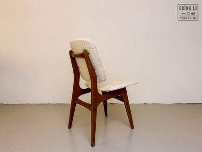 Zes vintage eetkamerstoelen - Louis van Teeffelen