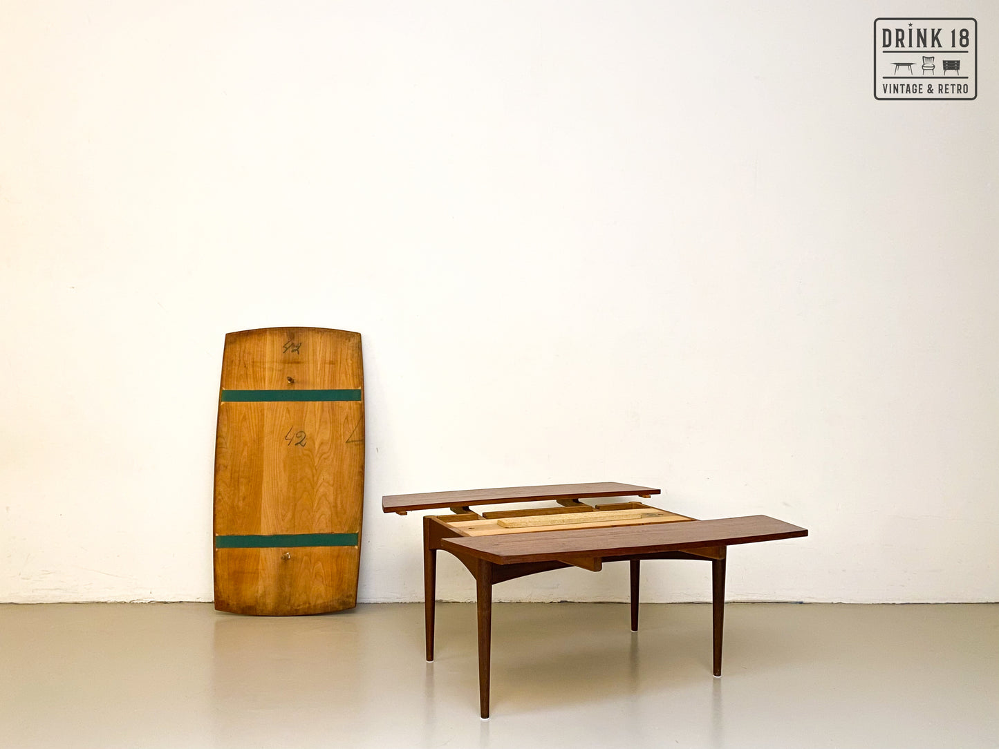 Vintage - Verlengbare Salontafel