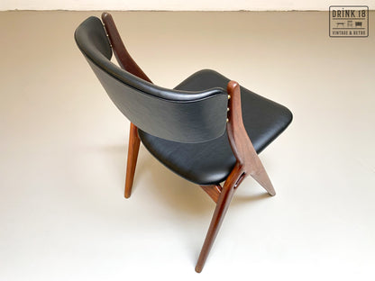 Vier vintage Aska stoelen - Louis van Teeffelen