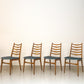 Vintage - Zes eetkamerstoelen
