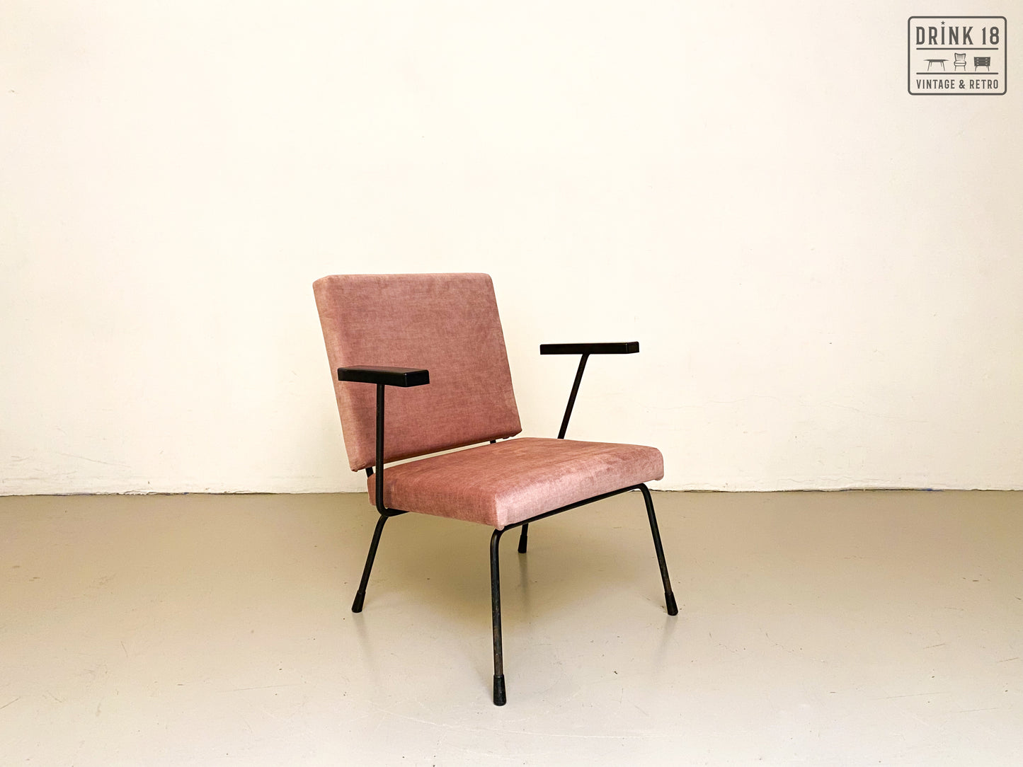 Easy chair 1401 - Gispen door Wim Rietveld