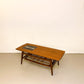 Vintage Rotan Salontafel - Louis van Teeffelen