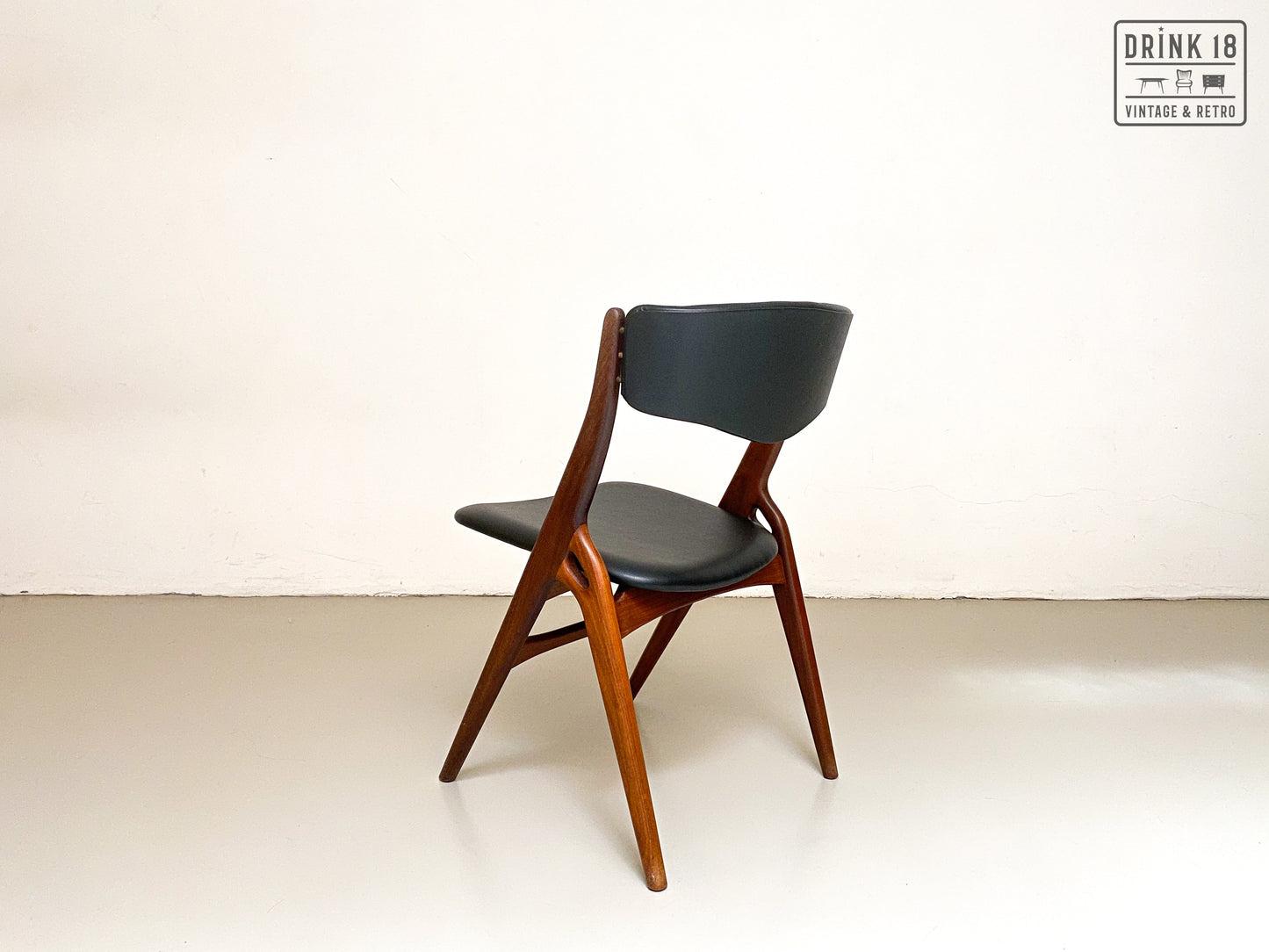 Vier vintage Aska stoelen - Louis van Teeffelen